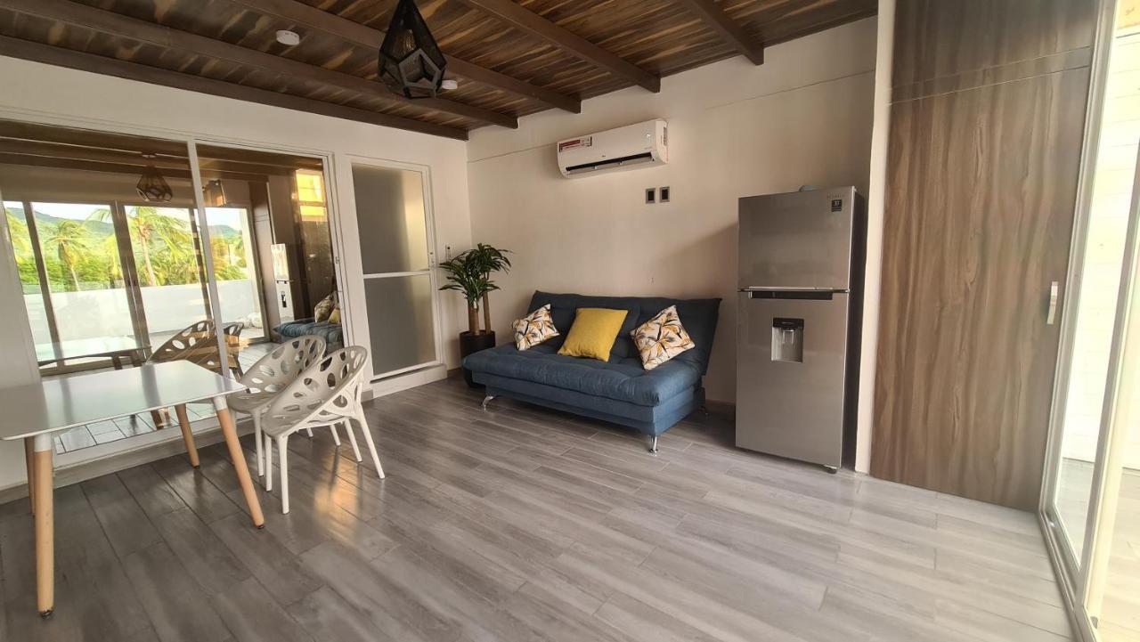 Moderno Depa Con Terraza Y Vista Extraordinaria Appartement Manzanillo Buitenkant foto