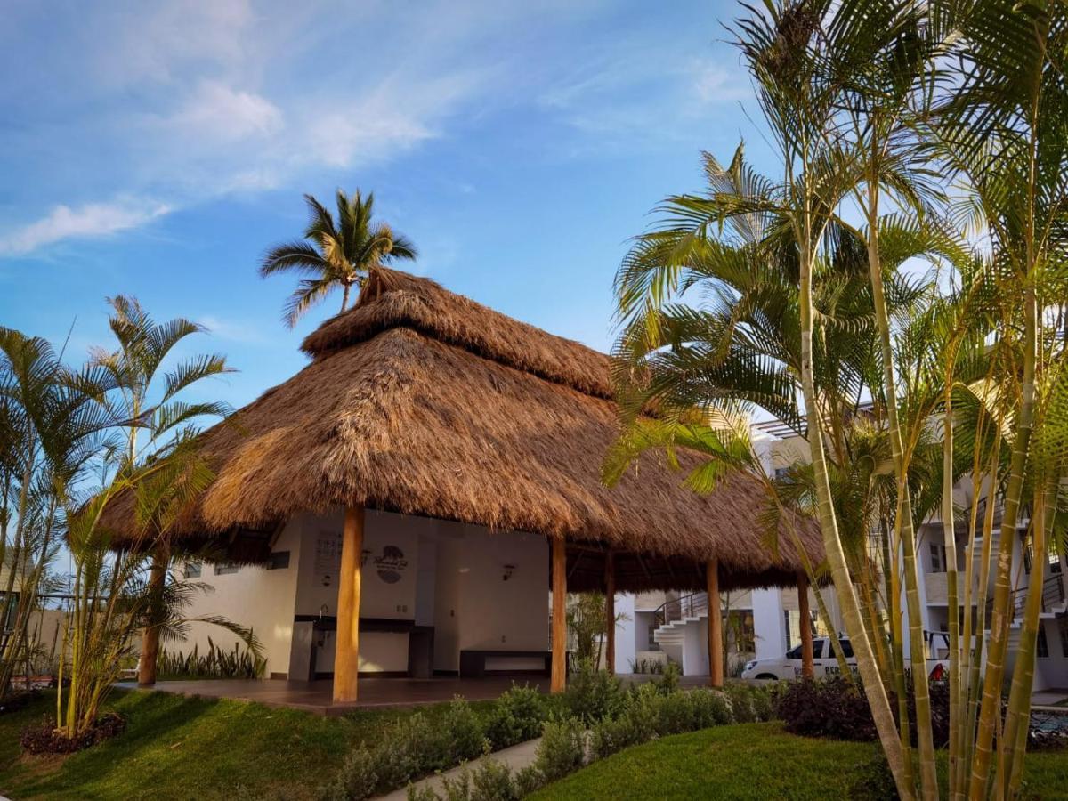 Moderno Depa Con Terraza Y Vista Extraordinaria Appartement Manzanillo Buitenkant foto