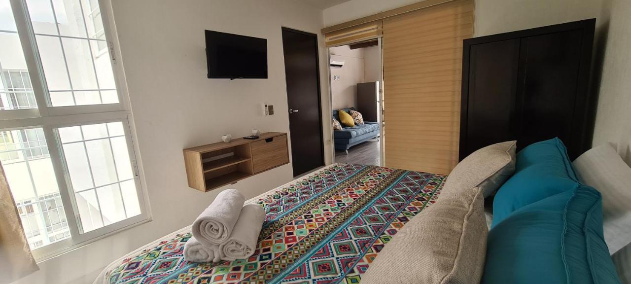 Moderno Depa Con Terraza Y Vista Extraordinaria Appartement Manzanillo Buitenkant foto