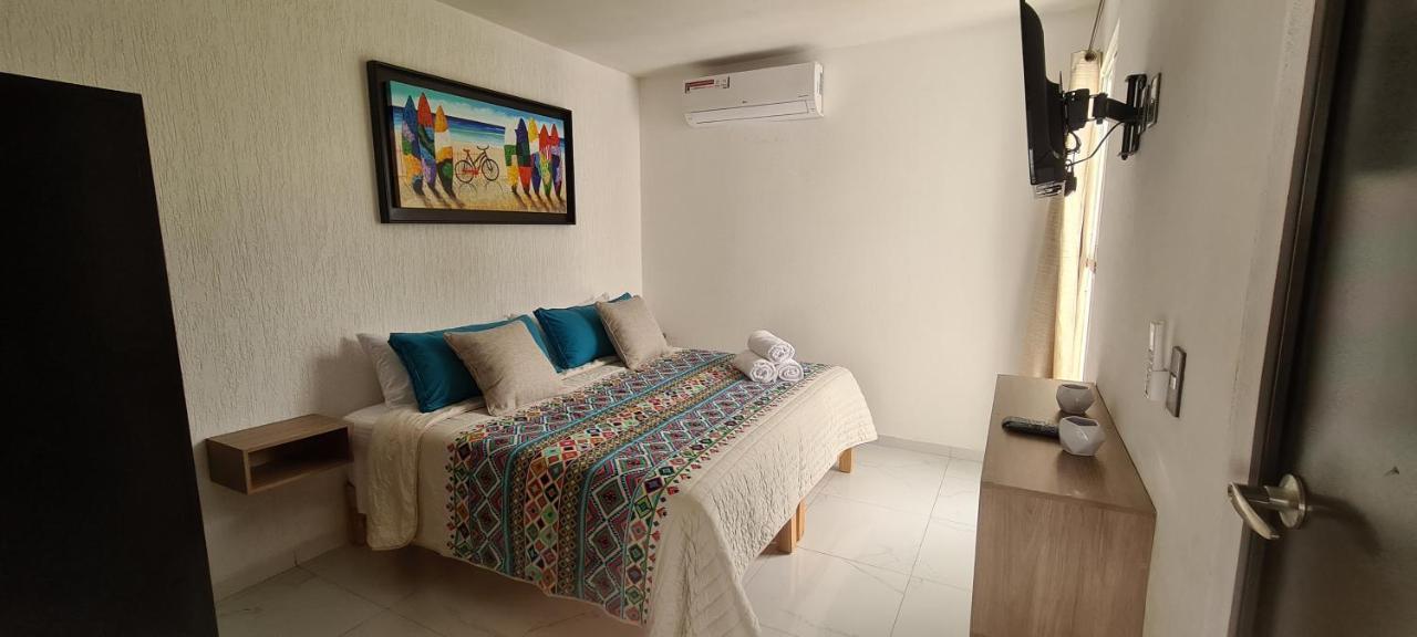 Moderno Depa Con Terraza Y Vista Extraordinaria Appartement Manzanillo Buitenkant foto