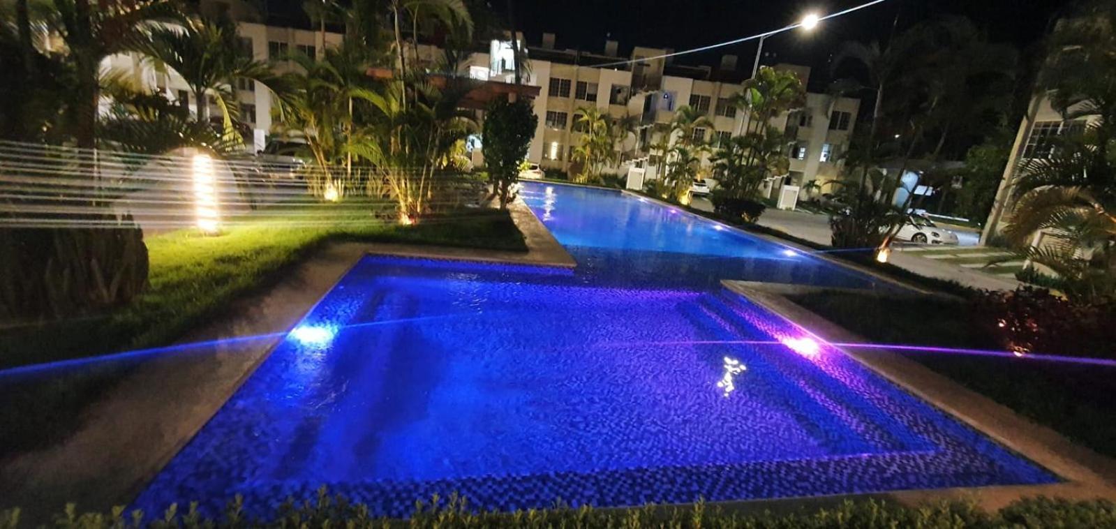 Moderno Depa Con Terraza Y Vista Extraordinaria Appartement Manzanillo Buitenkant foto